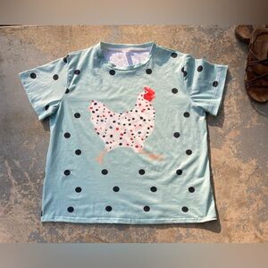 Short Sleeve Chicken Shirt